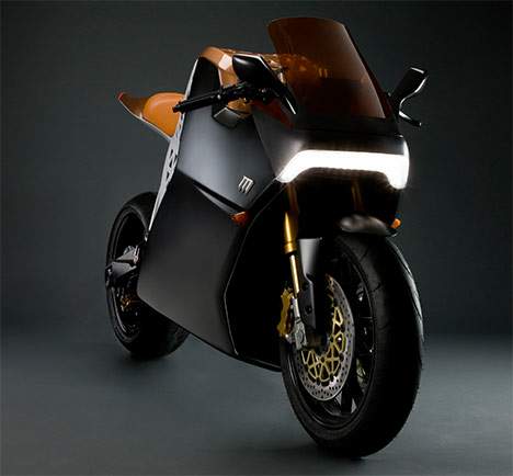 One electric online motorcycle